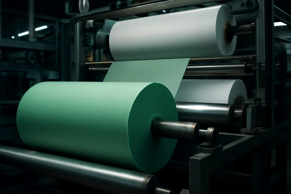Non-woven fabric production line